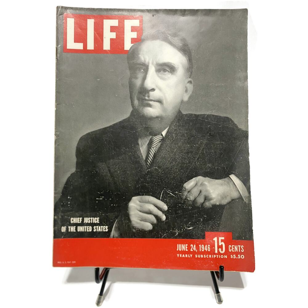 LIFE Magazine June 24 1946 Vintage Italians Send Their King Packing Umberto II